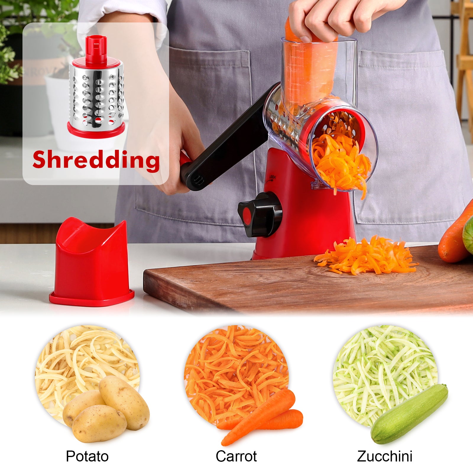 The rotary cheese grater by Geedel saved my life this Thanksgiving #am, Rotary  Cheese Grater